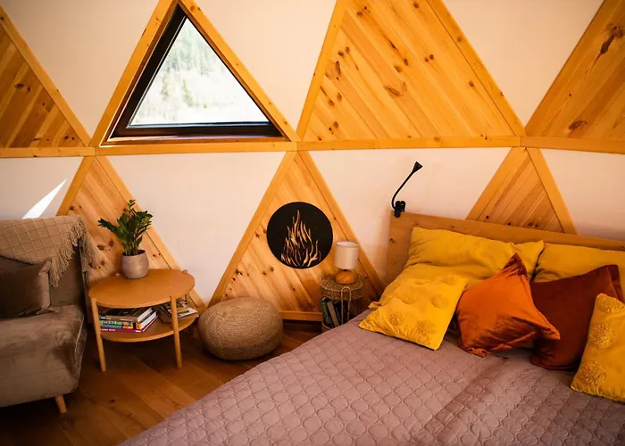 Dom wakacyjny 4 żywioły - Całoroczny Kopułowy W Górach *