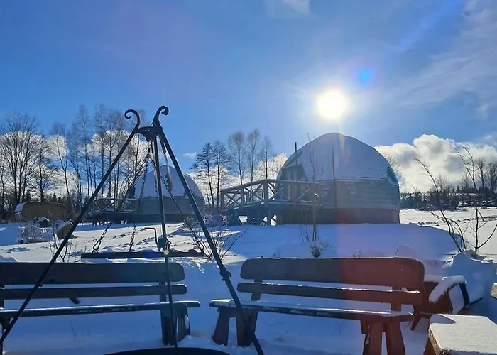 Dom wakacyjny 4 żywioły - Całoroczny Kopułowy W Górach *